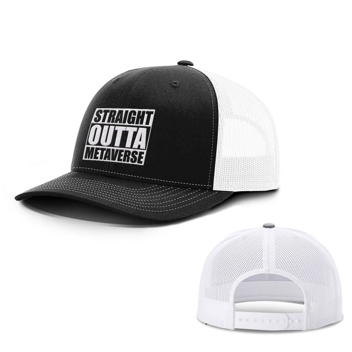 Straight Outta Metaverse Hats - BustedTees.com