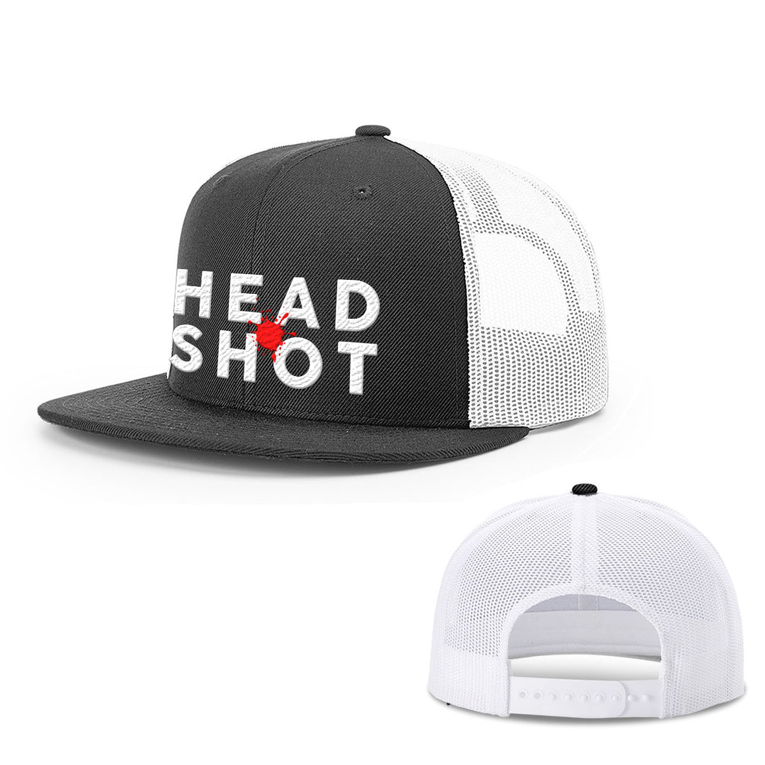 Head Shot Hats - BustedTees.com