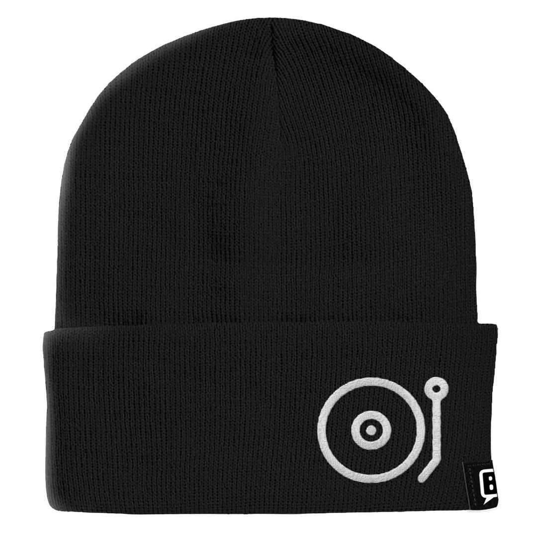 Turntable Music Beanies - BustedTees.com