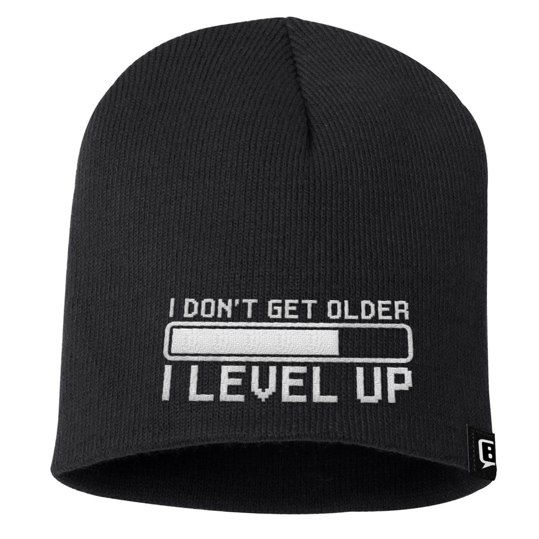 I Don't Get Older I Level Up Beanies - BustedTees.com