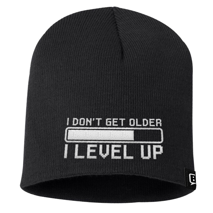 I Don't Get Older I Level Up Beanies - BustedTees.com
