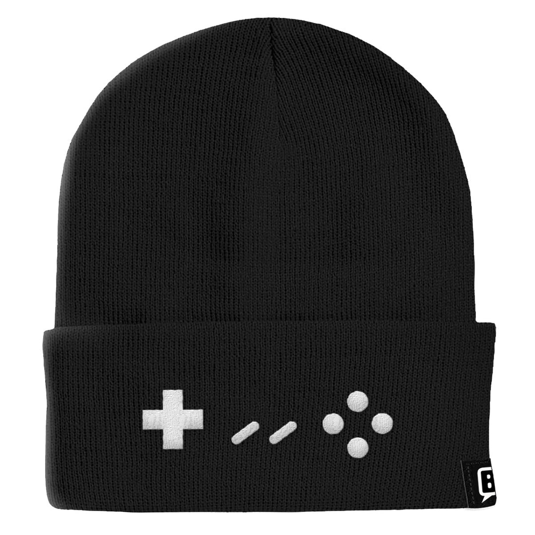 Super Old School Remote Beanies - BustedTees.com