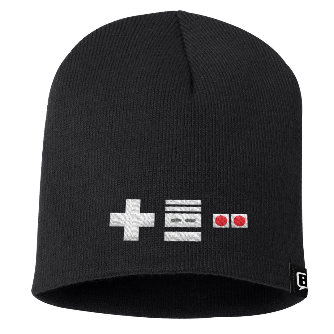 Old School Remote Beanies - BustedTees.com