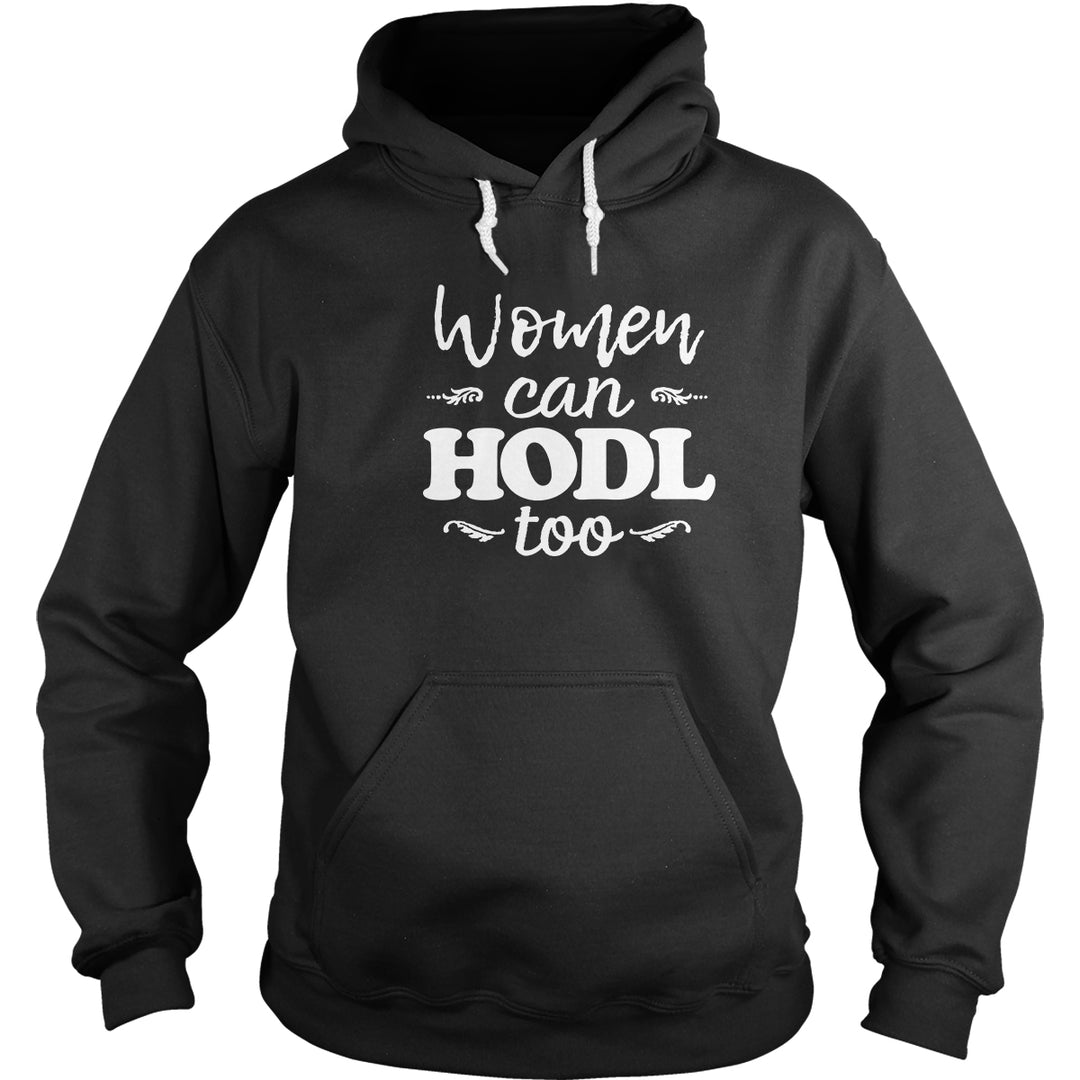 Women Can HODL Too - BustedTees.com