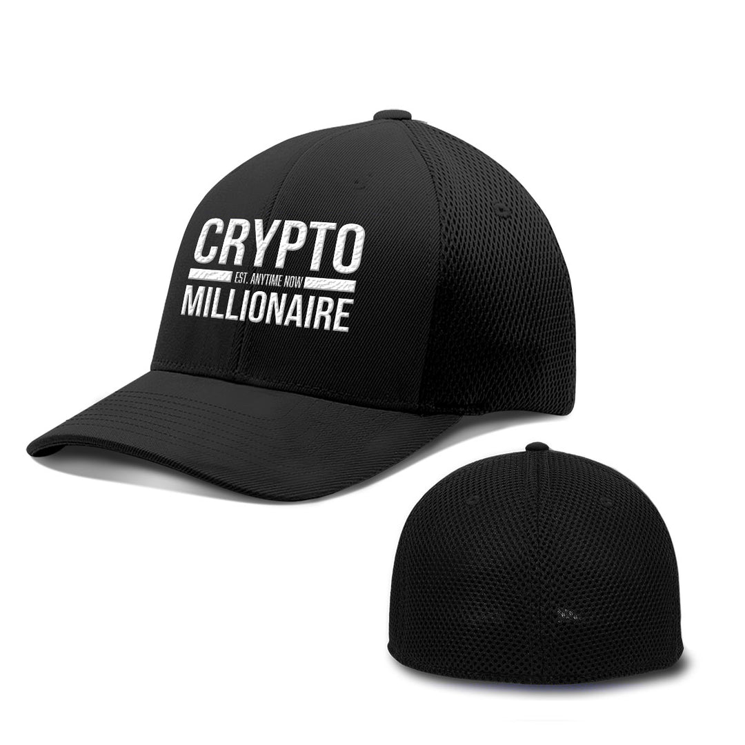 Crypto Millionaire Hats - BustedTees.com