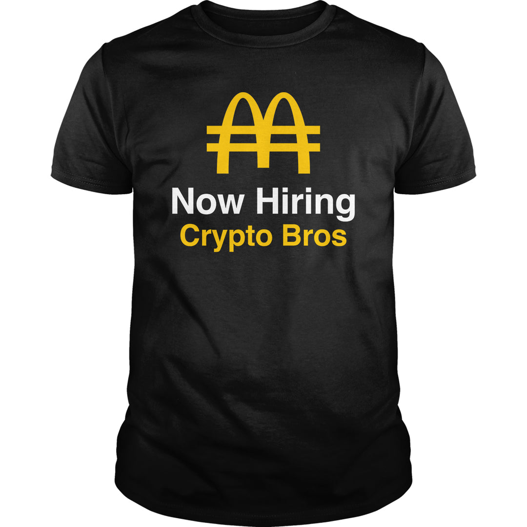 Hiring Crypto Bros - BustedTees.com
