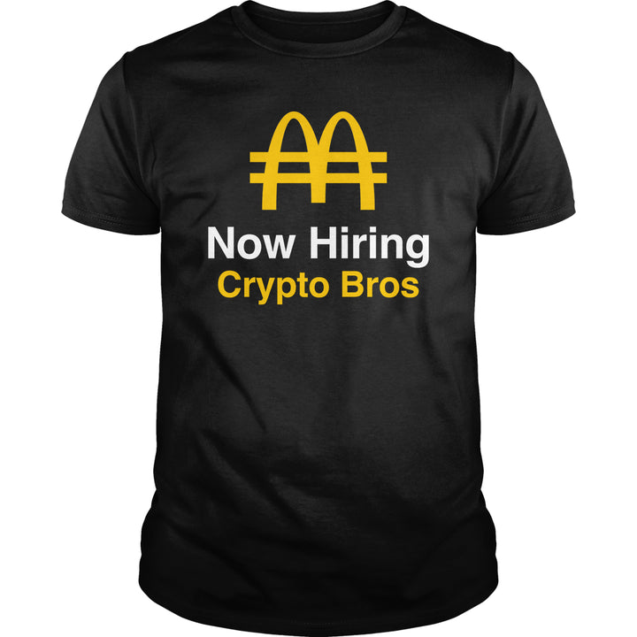 Hiring Crypto Bros - BustedTees.com