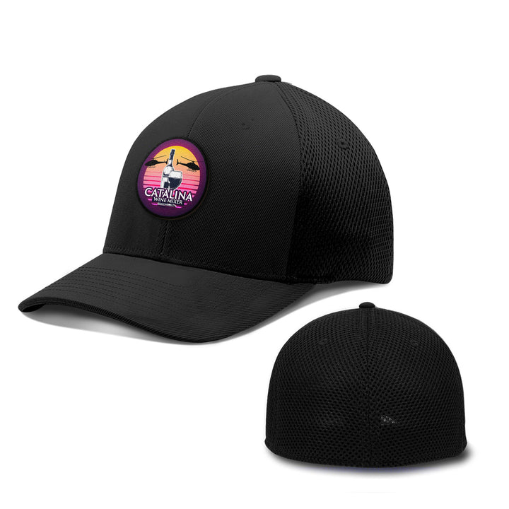 Catalina Wine Mixer Patch Hats - BustedTees.com