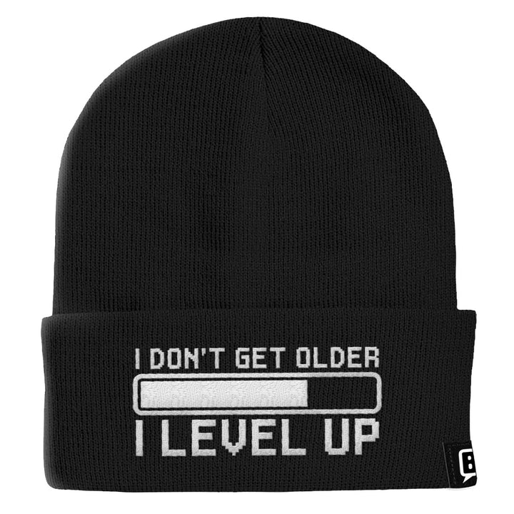 I Don't Get Older I Level Up Beanies - BustedTees.com