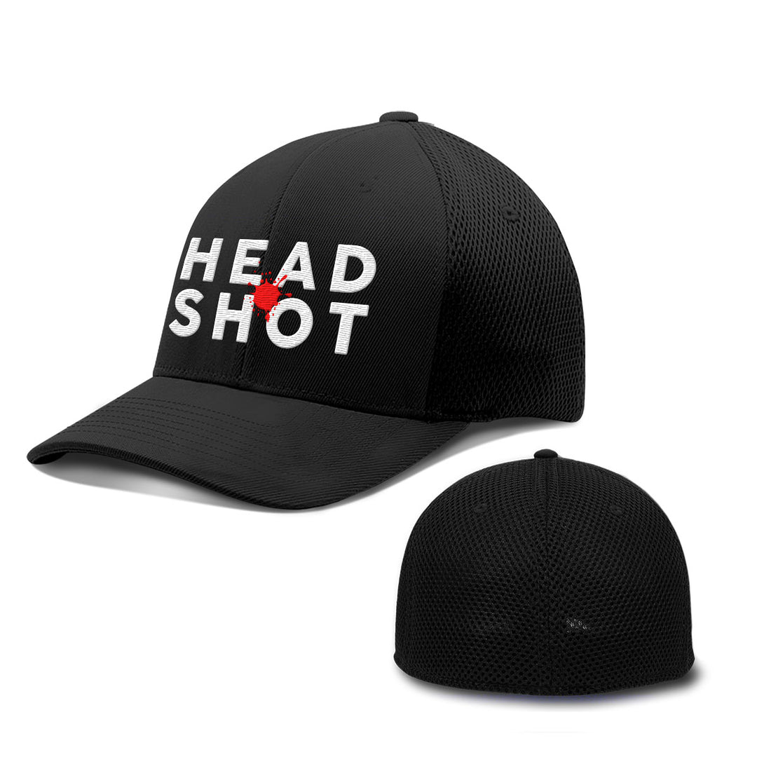 Head Shot Hats - BustedTees.com