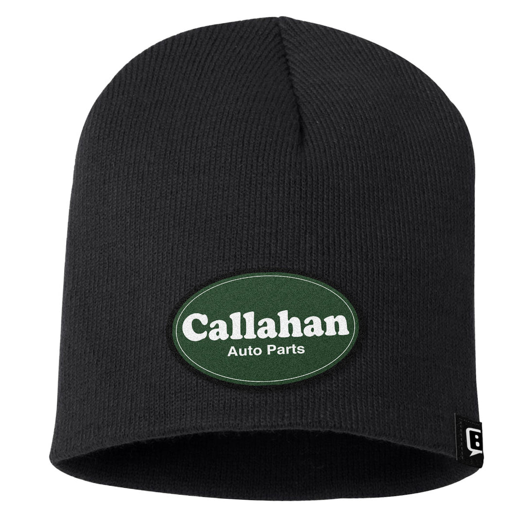 Callahan Auto Parts Patch Beanies - BustedTees.com