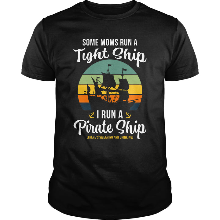 Mom Pirate Ship - BustedTees.com