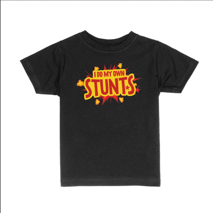 I Do My Own Stunts Kids Shirts - BustedTees.com