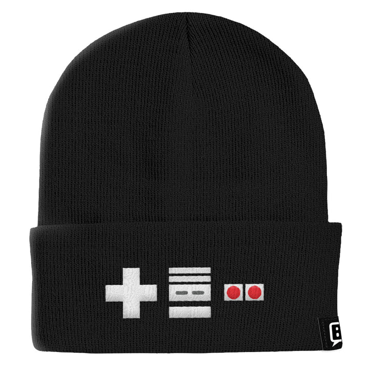 Old School Remote Beanies - BustedTees.com