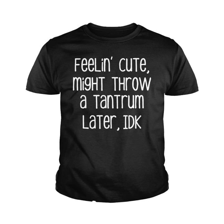 Feelin Cute Kids Shirts - BustedTees.com