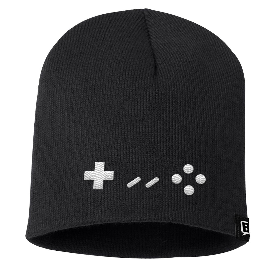 Super Old School Remote Beanies - BustedTees.com