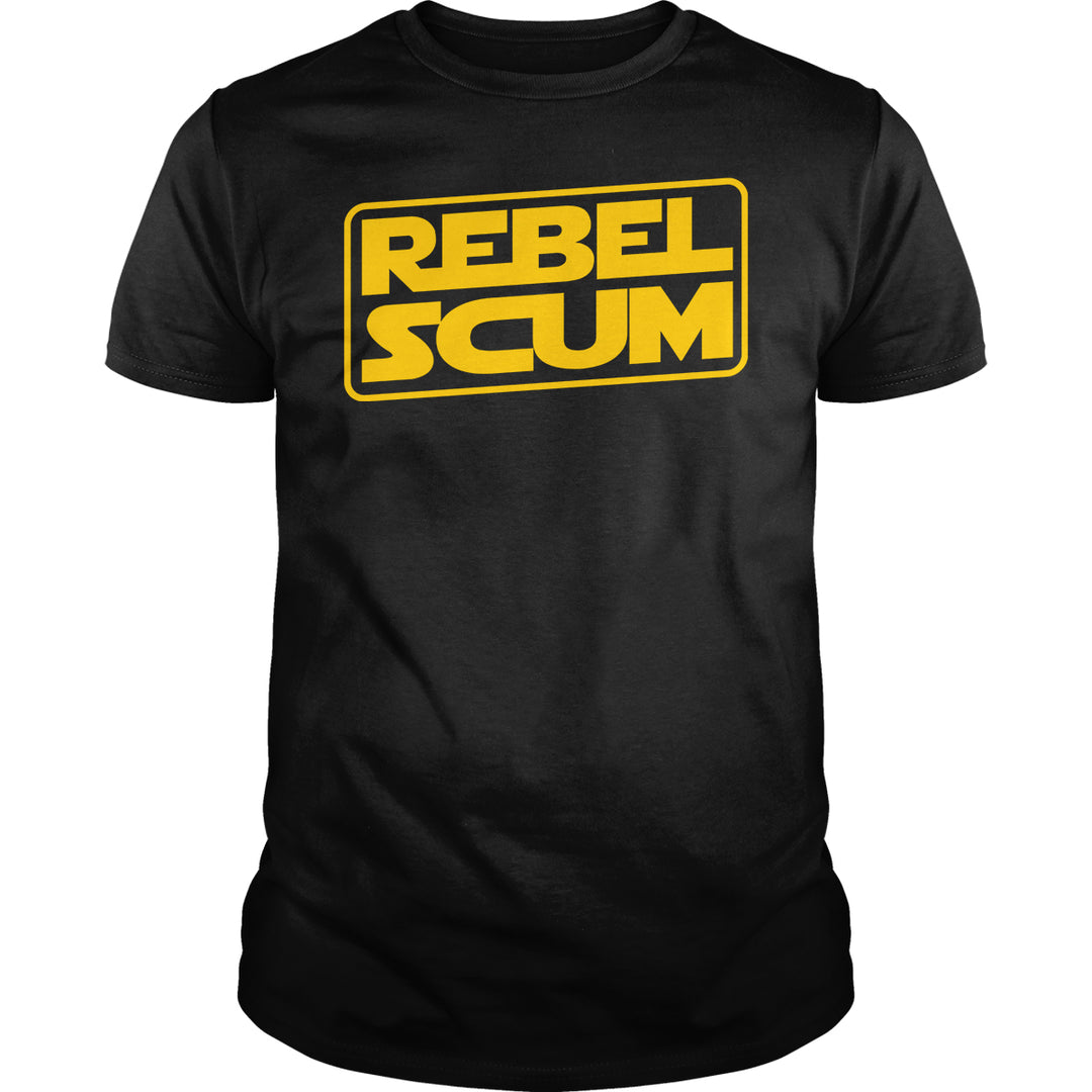 Rebel Scum Logo - BustedTees.com