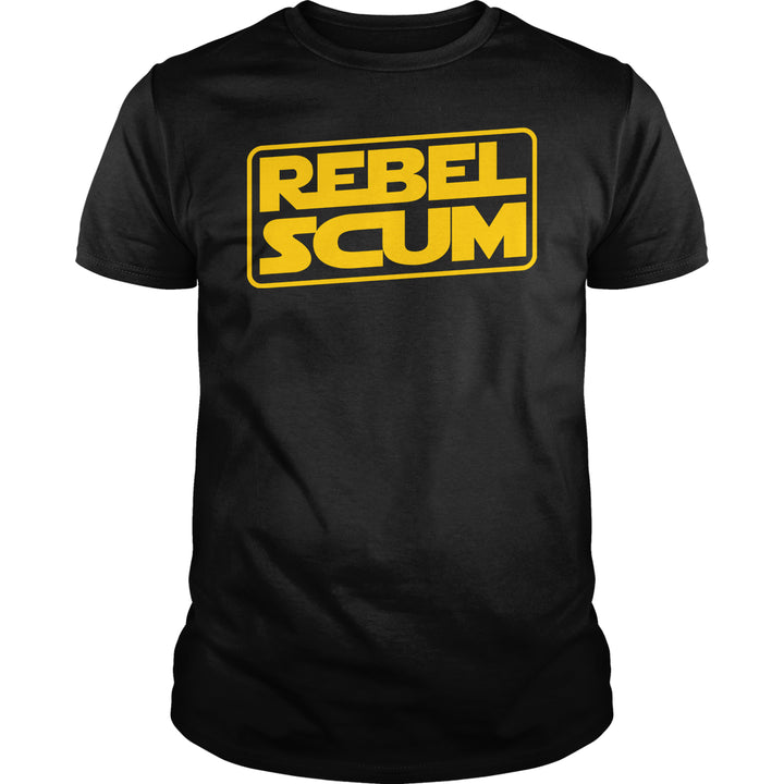 Rebel Scum Logo - BustedTees.com