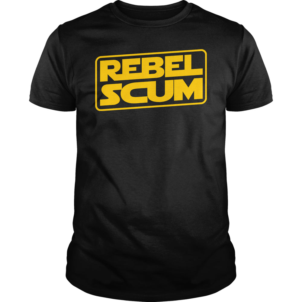 Rebel Scum Logo - BustedTees.com