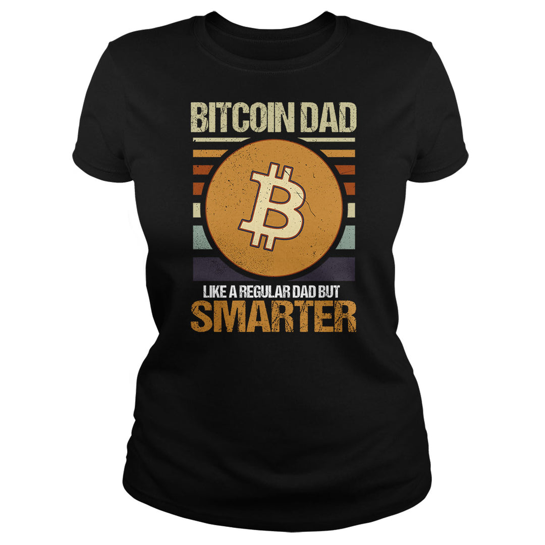 Bitcoin Dad Smarter - BustedTees.com