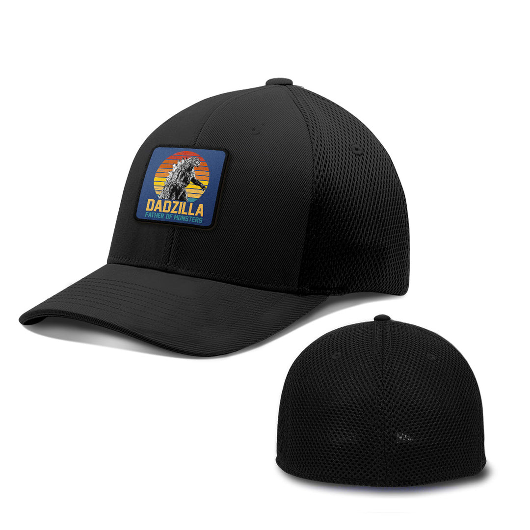 Dadzilla Patch Hats - BustedTees.com