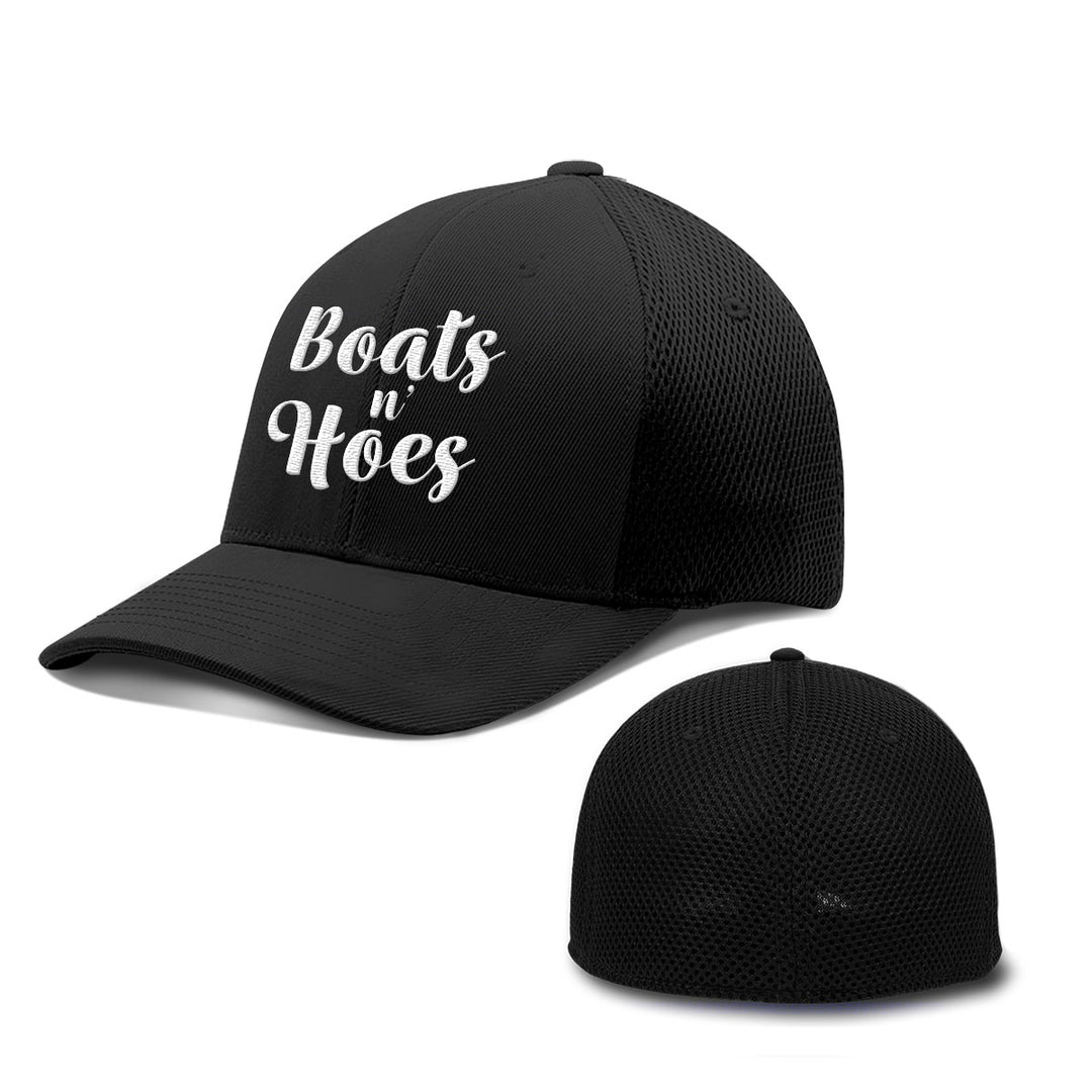 Boats n Hoes Hats - BustedTees.com