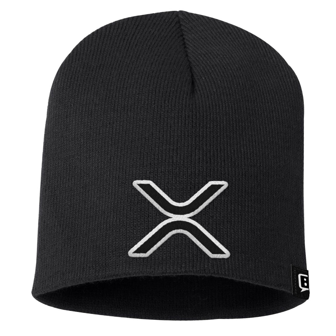 XRP Logo Beanies - BustedTees.com