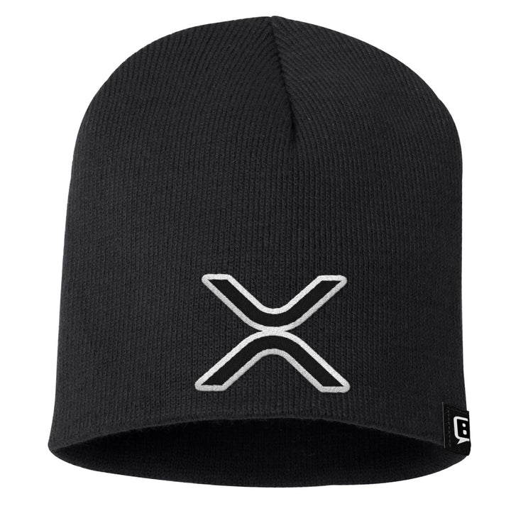 XRP Logo Beanies - BustedTees.com