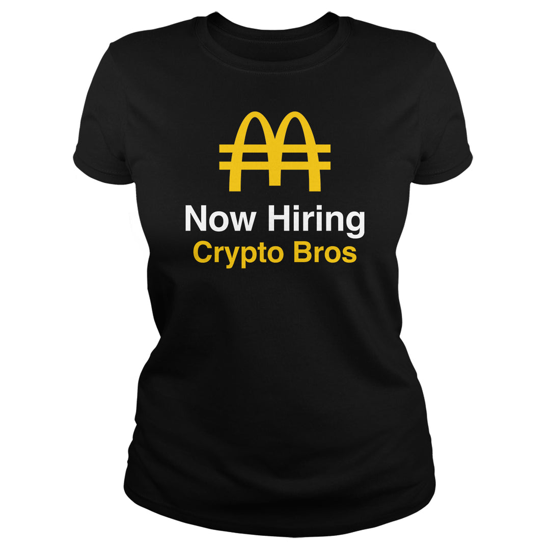 Hiring Crypto Bros - BustedTees.com