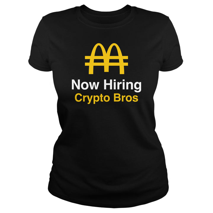 Hiring Crypto Bros - BustedTees.com