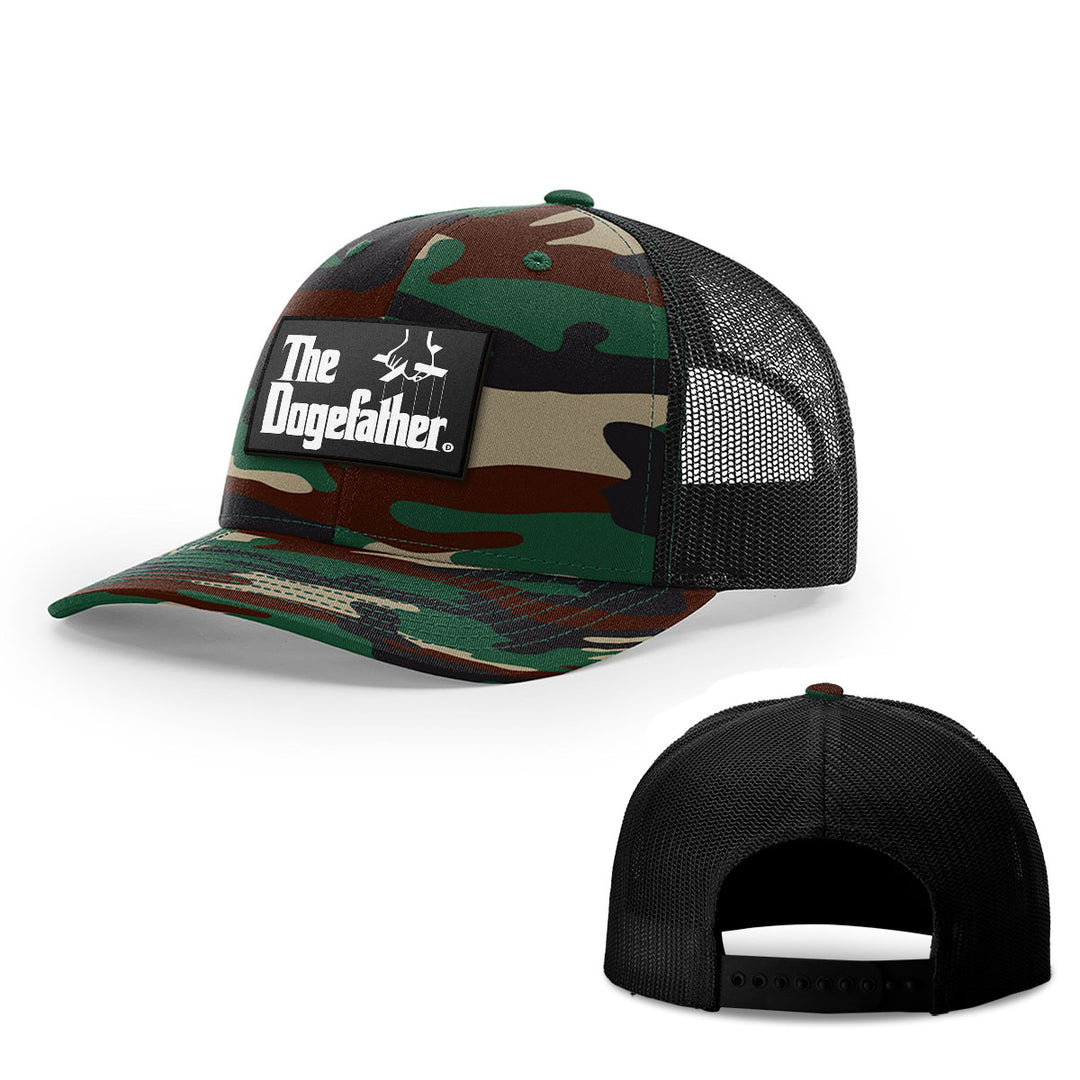 The Dogefather Patch Hats - BustedTees.com