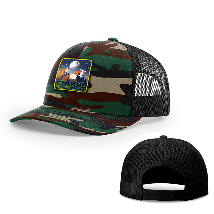 Endor Forest Moon Patch Hats - BustedTees.com