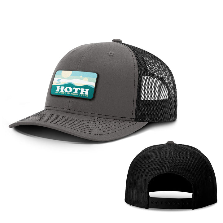 Hoth Glacier National Park Patch Hats