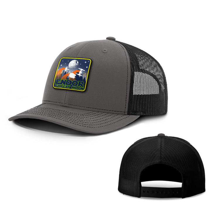 Endor Forest Moon Patch Hats - BustedTees.com