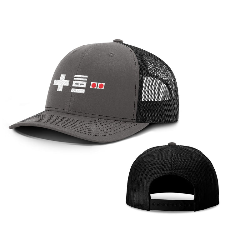 Old School Remote Hats - BustedTees.com