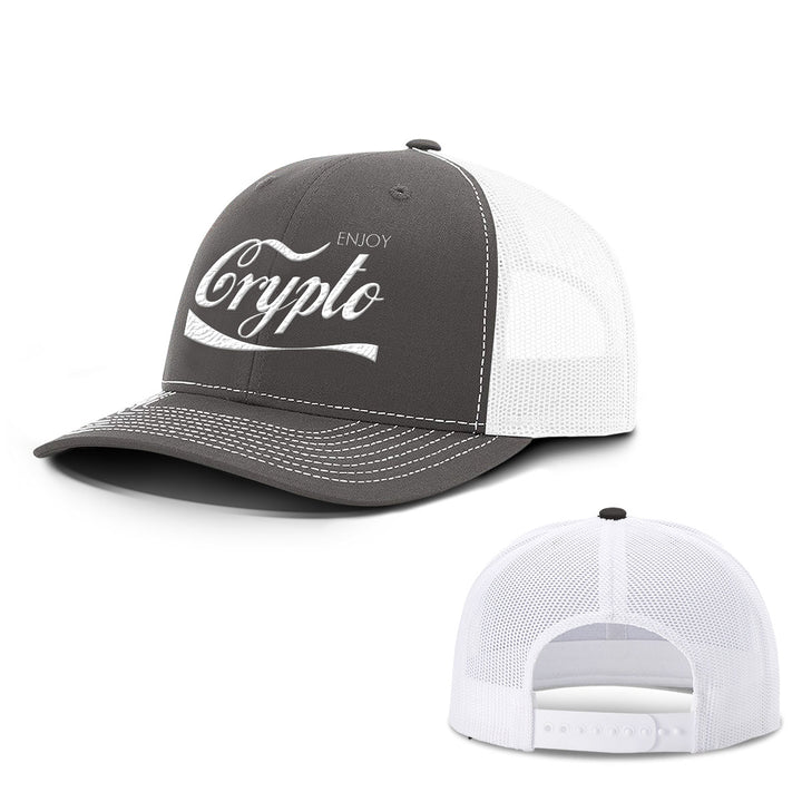 Enjoy Crypto Hats - BustedTees.com