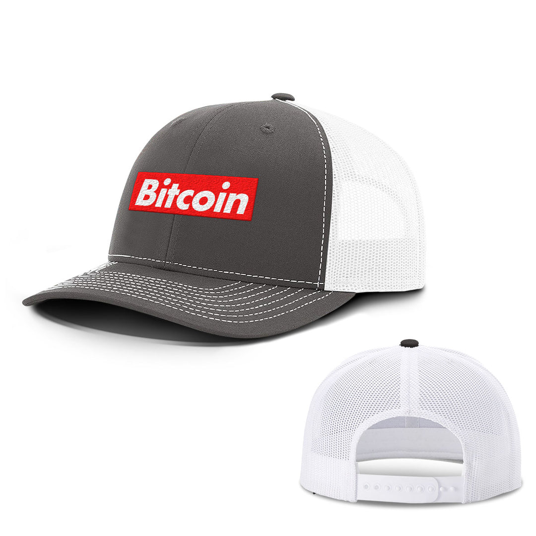 Bitcoin Red Hats - BustedTees.com