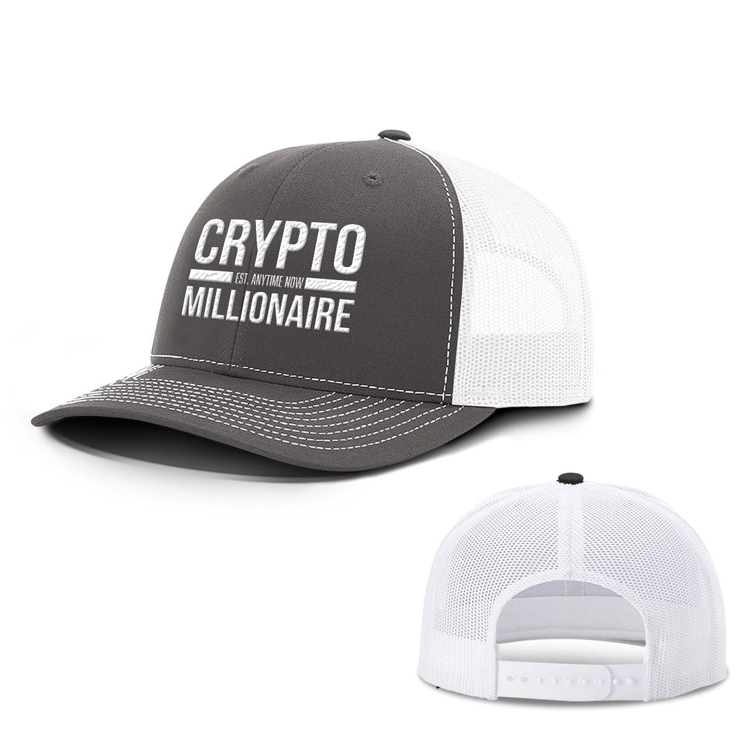 Crypto Millionaire Hats - BustedTees.com