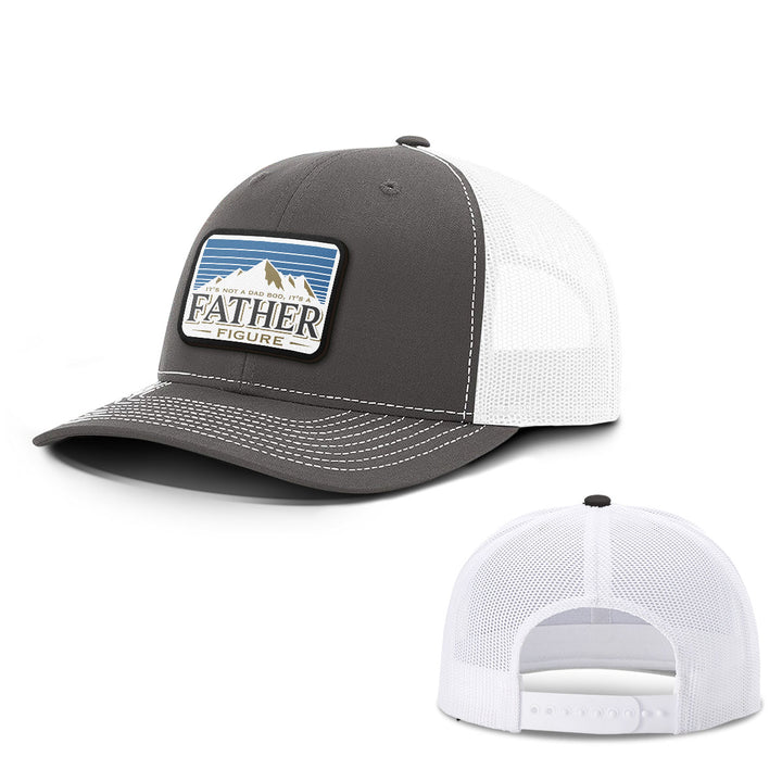 Dad Bod Father Figure Patch Hats - BustedTees.com