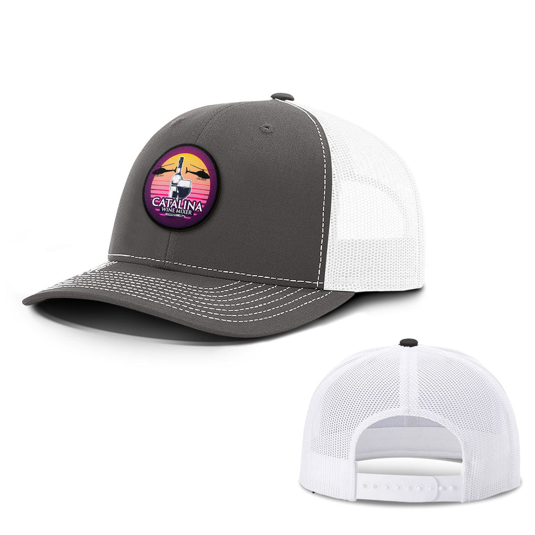 Catalina Wine Mixer Patch Hats - BustedTees.com
