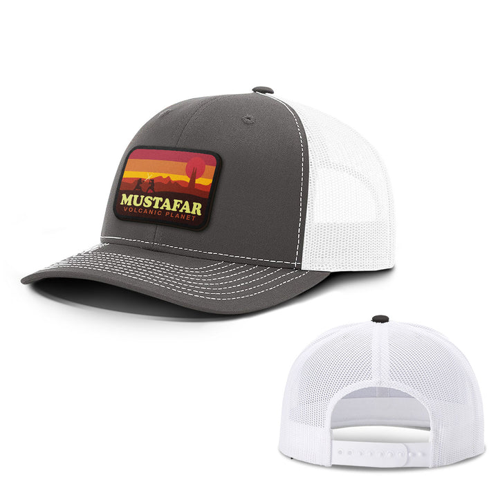 Mustafar Volcanic Planet Patch Hats - BustedTees.com