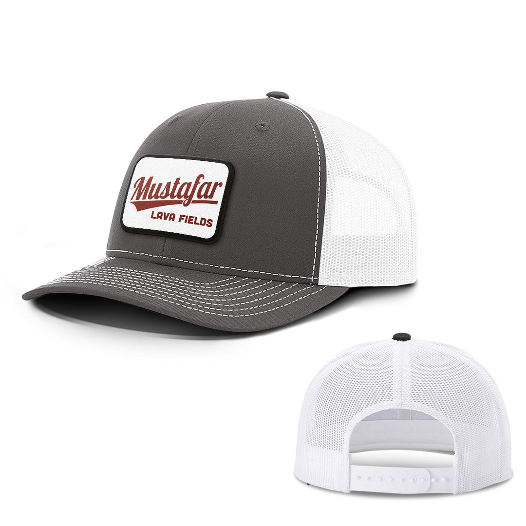 Mustafar Lava Fields Patch Hats - BustedTees.com