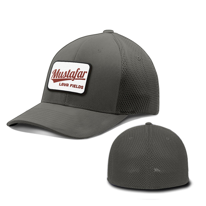 Mustafar Lava Fields Patch Hats - BustedTees.com