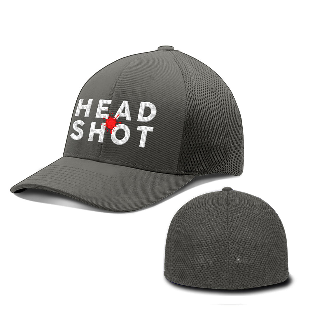 Head Shot Hats - BustedTees.com