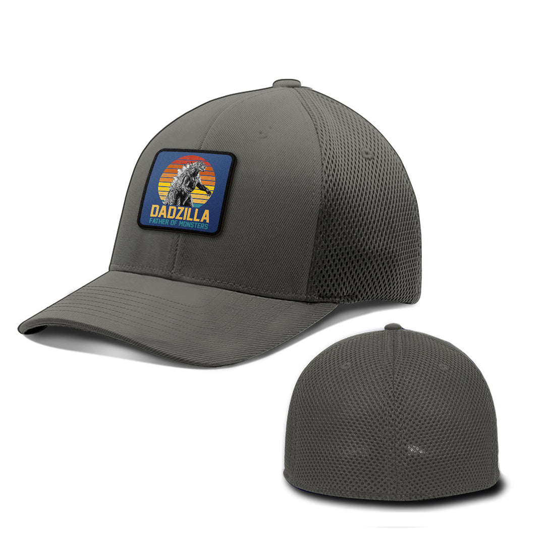Dadzilla Patch Hats - BustedTees.com