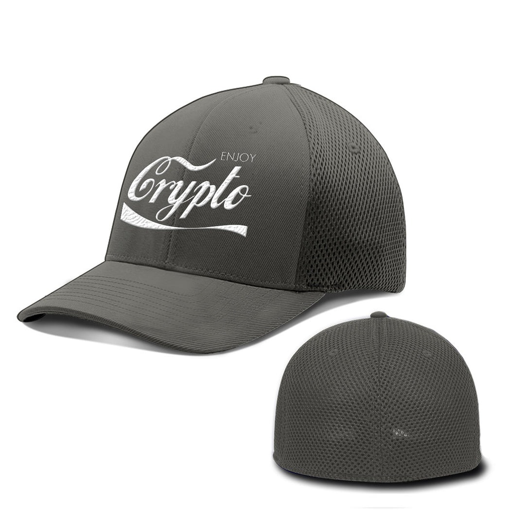 Enjoy Crypto Hats - BustedTees.com