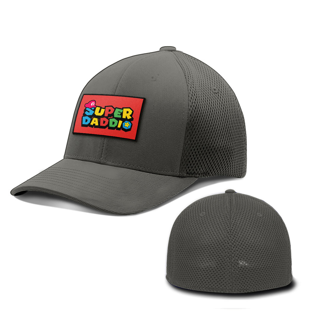 Super Daddio Patch Hats - BustedTees.com