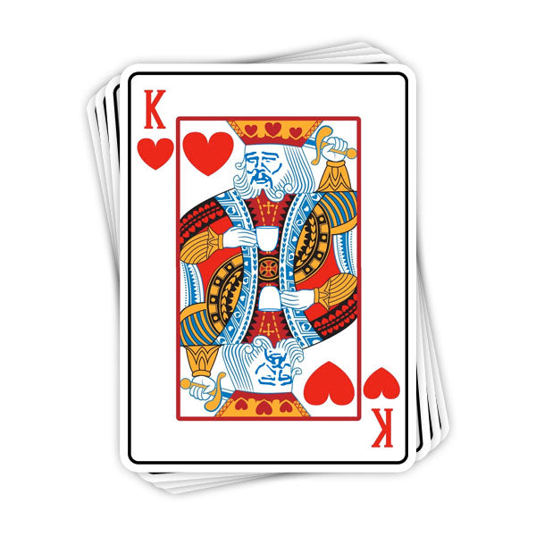 King Of Meme Vinyl Sticker - BustedTees.com