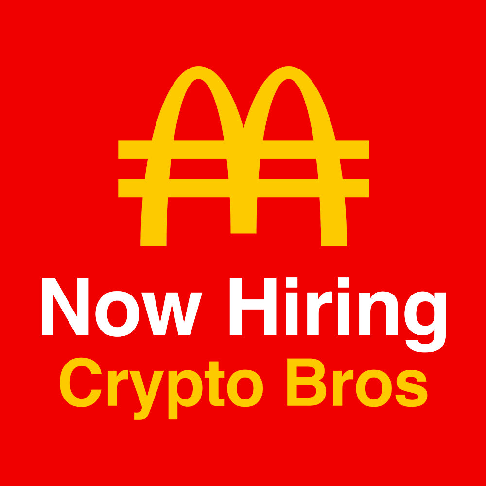 Hiring Crypto Bros - BustedTees.com
