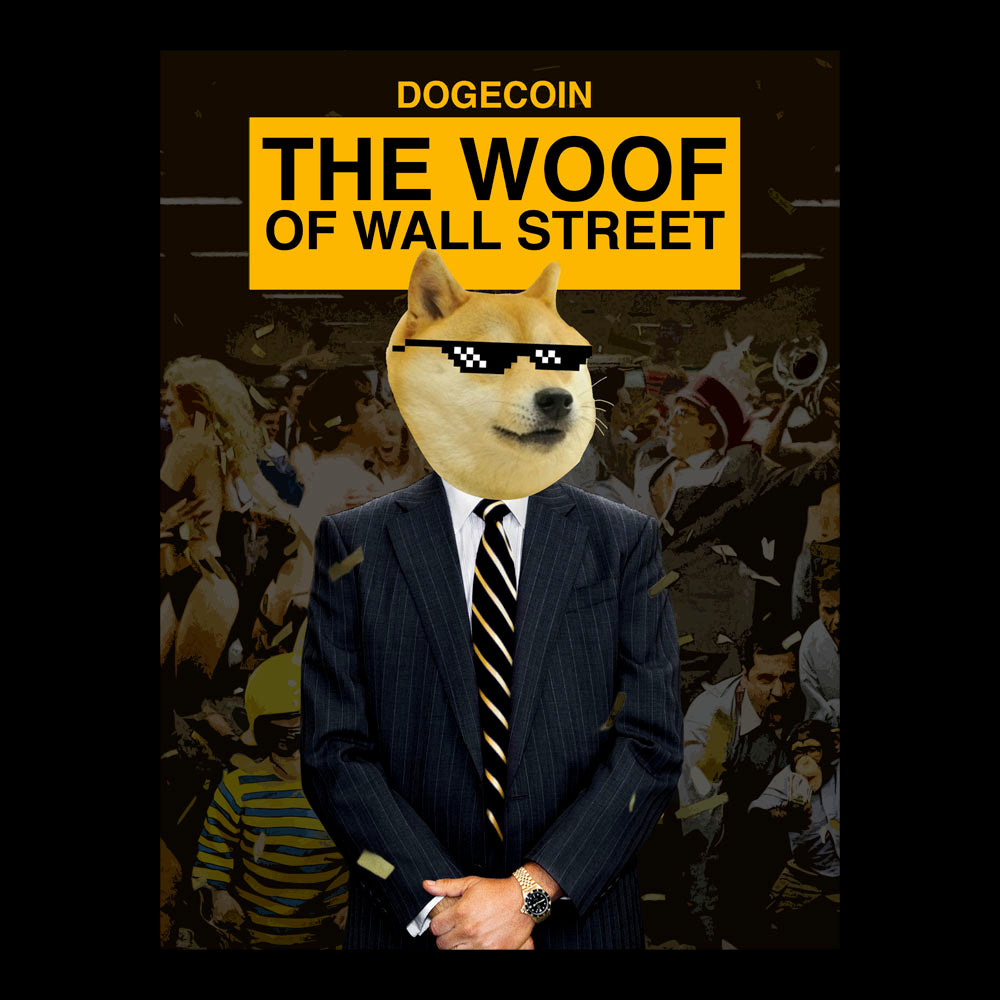 The Woof Of Wall Street - BustedTees.com